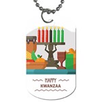 Happy Kwanzaa Gifts Dog Tag (Two Sides)