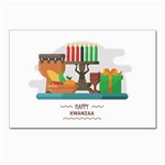 Happy Kwanzaa Gifts Postcard 4  x 6 