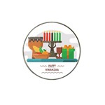 Happy Kwanzaa Gifts Hat Clip Ball Marker