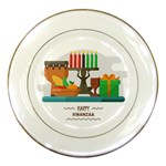 Happy Kwanzaa Gifts Porcelain Plate