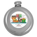 Happy Kwanzaa Gifts Hip Flask (5 oz)