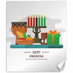 Happy Kwanzaa Gifts Canvas 20  x 24 