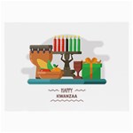 Happy Kwanzaa Gifts Large Glasses Cloth