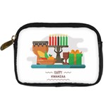 Happy Kwanzaa Gifts Digital Camera Leather Case