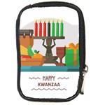 Happy Kwanzaa Gifts Compact Camera Leather Case