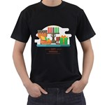 Happy Kwanzaa Gifts Men s T-Shirt (Black)