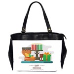 Happy Kwanzaa Gifts Oversize Office Handbag (2 Sides)