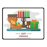 Happy Kwanzaa Gifts Fleece Blanket (Small)