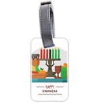 Happy Kwanzaa Gifts Luggage Tag (two sides)