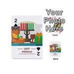 Happy Kwanzaa Gifts Playing Cards 54 (Mini)