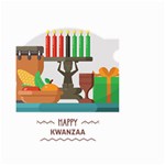 Happy Kwanzaa Gifts Small Garden Flag (Two Sides)