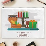 Happy Kwanzaa Gifts Cosmetic Bag (XXXL)