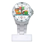 Happy Kwanzaa Gifts Plastic Nurses Watch