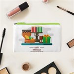 Happy Kwanzaa Gifts Cosmetic Bag (XS)