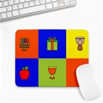 Kwanzaa Colorblock Small Mousepad