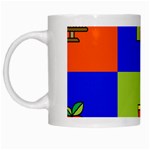 Kwanzaa Colorblock White Mug