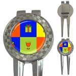 Kwanzaa Colorblock 3-in-1 Golf Divot