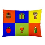 Kwanzaa Colorblock Pillow Case