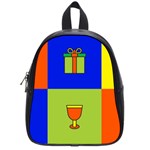 Kwanzaa Colorblock School Bag (Small)