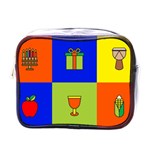 Kwanzaa Colorblock Mini Toiletries Bag (One Side)