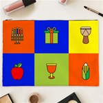 Kwanzaa Colorblock Cosmetic Bag (XXL)