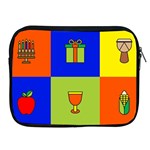 Kwanzaa Colorblock Apple iPad Zipper Case