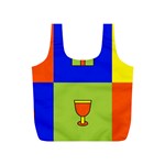 Kwanzaa Colorblock Full Print Recycle Bag (S)