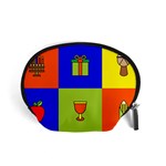 Kwanzaa Colorblock Accessory Pouch (Small)