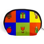 Kwanzaa Colorblock Accessory Pouch (Medium)