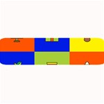 Kwanzaa Colorblock Large Bar Mat