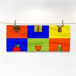 Kwanzaa Colorblock Hand Towel