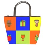 Kwanzaa Colorblock Bucket Bag