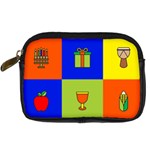 Kwanzaa Colorblock Digital Camera Leather Case