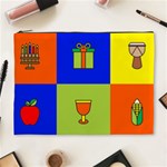 Kwanzaa Colorblock Cosmetic Bag (XL)