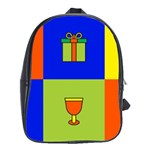 Kwanzaa Colorblock School Bag (Large)