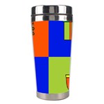 Kwanzaa Colorblock Stainless Steel Travel Tumbler