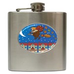 Xmas Witch Befana Hip Flask (6 oz)