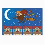 Xmas Witch Befana Postcard 4 x 6  (Pkg of 10)