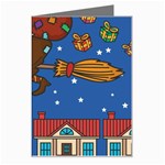 Xmas Witch Befana Greeting Card