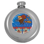 Xmas Witch Befana Hip Flask (5 oz)