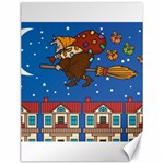 Xmas Witch Befana Canvas 12  x 16 