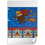 Xmas Witch Befana Canvas 12  x 18 