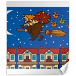 Xmas Witch Befana Canvas 20  x 24 