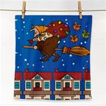 Xmas Witch Befana Face Towel