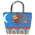 Xmas Witch Befana Bucket Bag