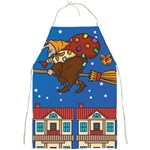 Xmas Witch Befana Full Print Apron