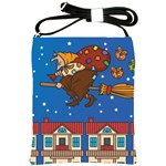 Xmas Witch Befana Shoulder Sling Bag