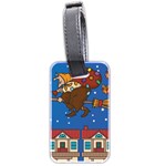 Xmas Witch Befana Luggage Tag (two sides)