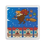 Xmas Witch Befana Memory Card Reader (Square)