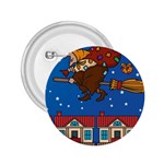 Xmas Witch Befana 2.25  Button